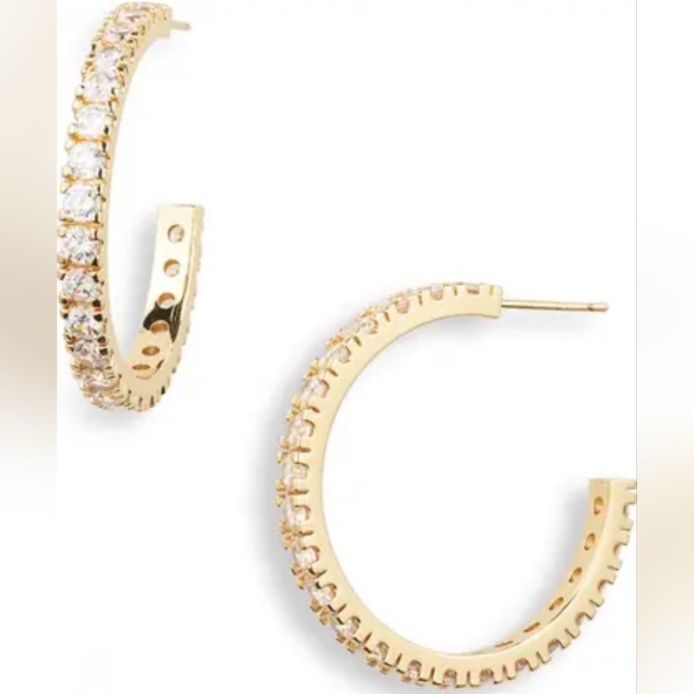 Elegant Gold Hoop Earrings